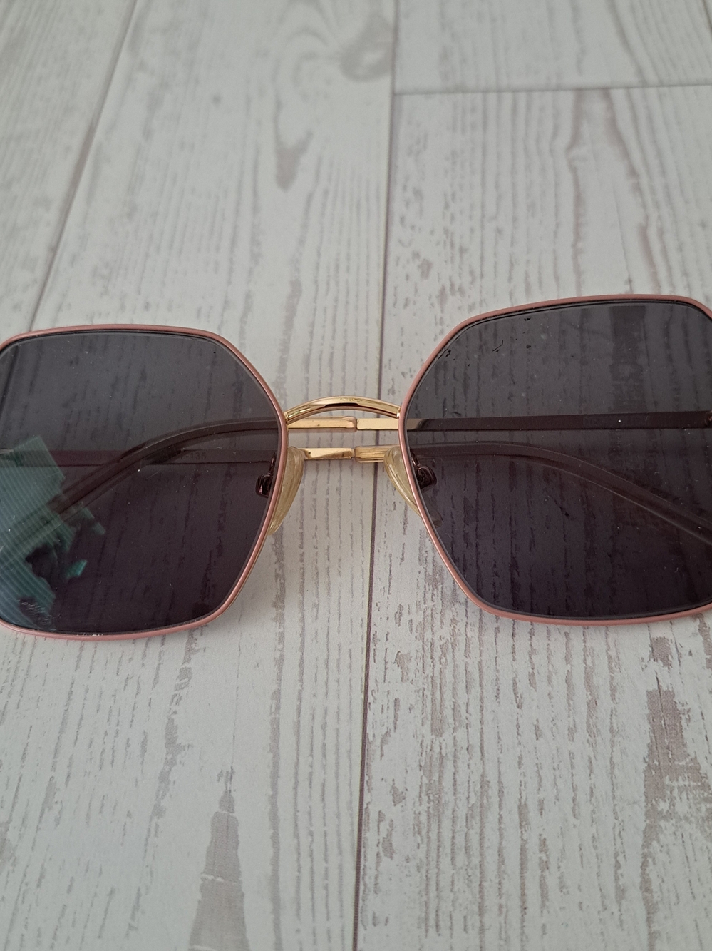 Cosmopolitan Eyeglass Frames Rosegold Double Hinged Full Rim